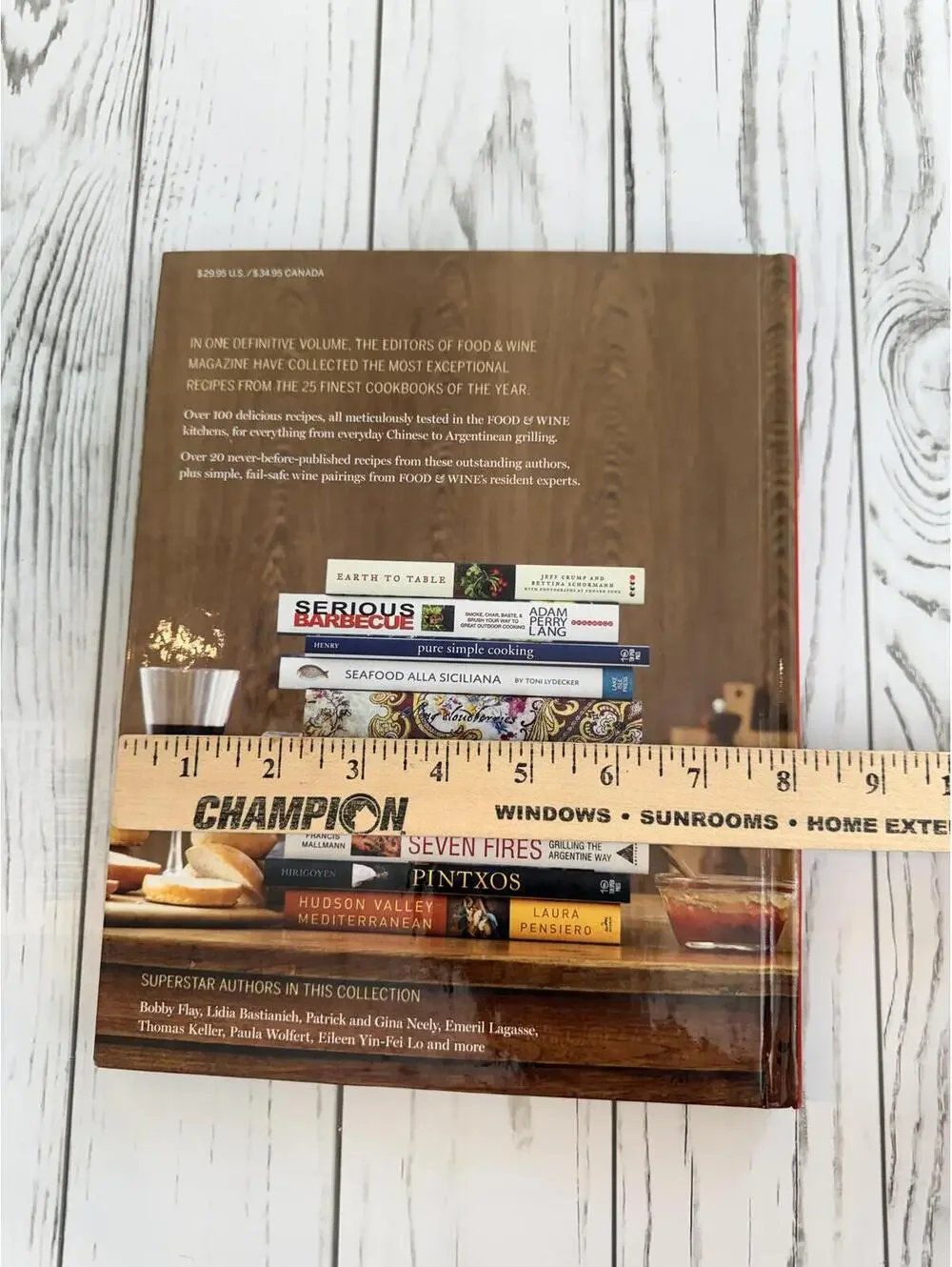 Food & Wine Best of the Best Cookbook Recipes Vol. 13 Hardcover